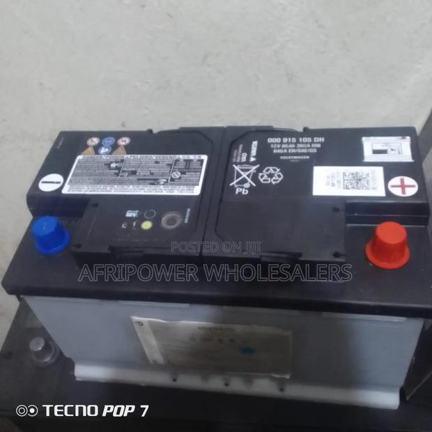 Varta Din 80 Agm Start - Stop Battery