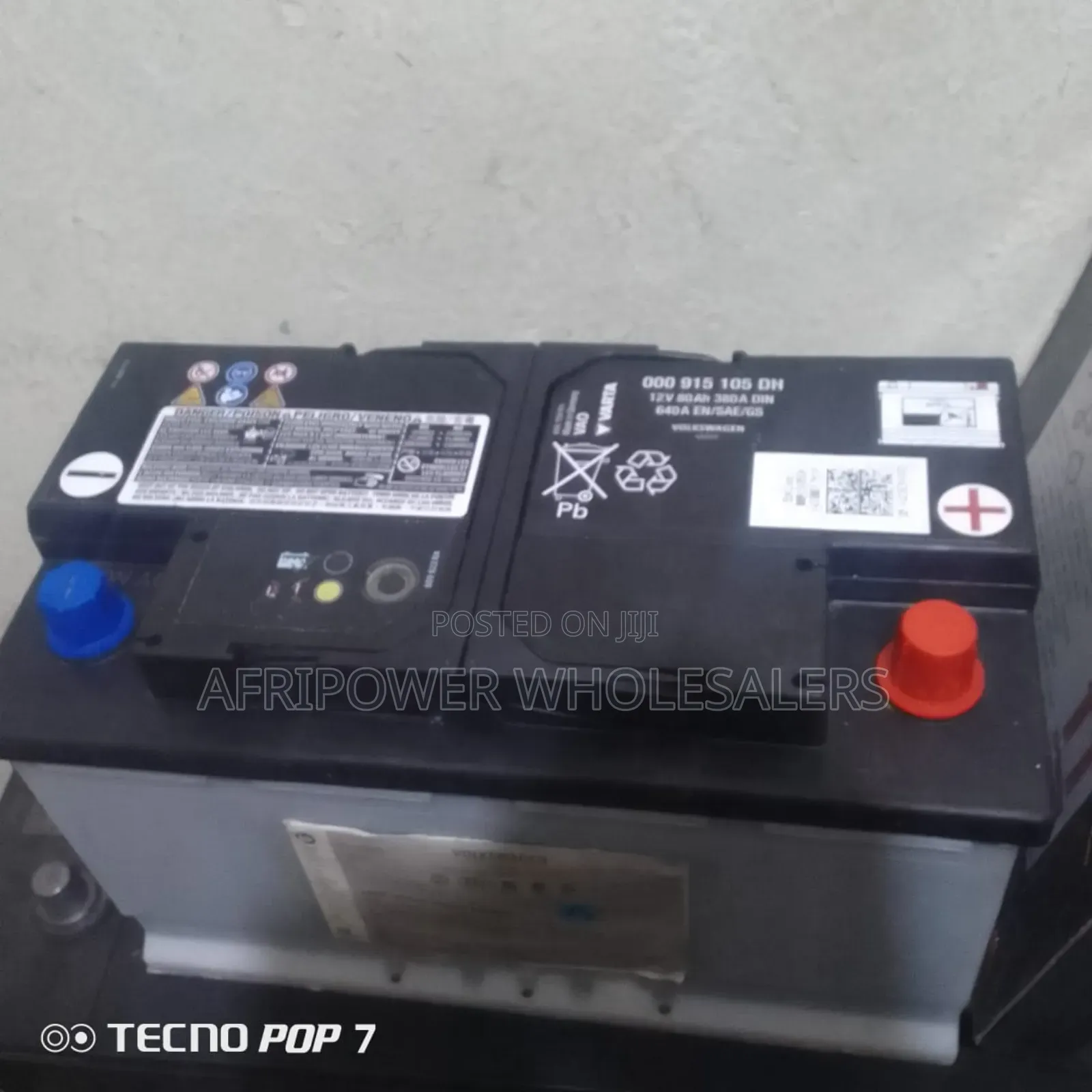 Varta Din 80 Agm Start - Stop Battery