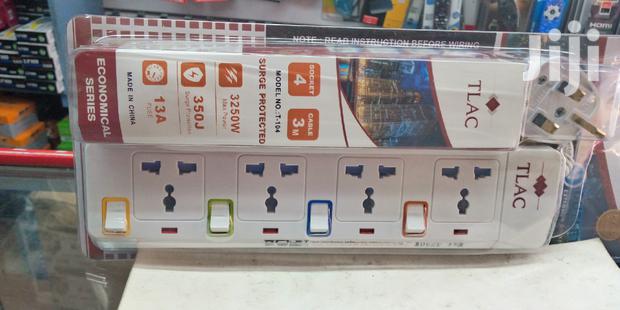 Tlac 4 Surge Protected Socket 3mtr - main view