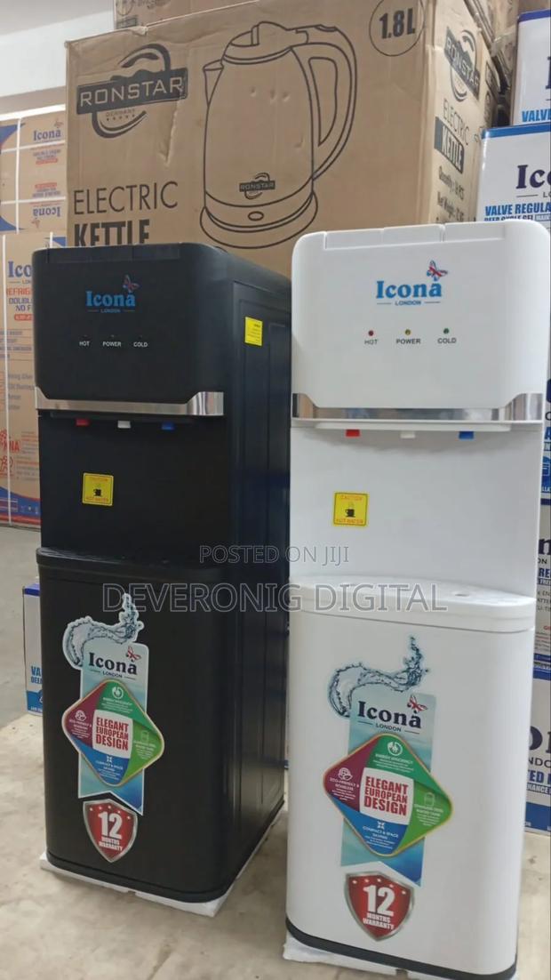 Icona London 3-Tab Water Dispenser - Hot, Cold, and Warm