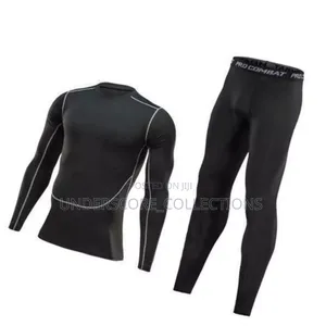 All Black Men's Fitting Gym Wear