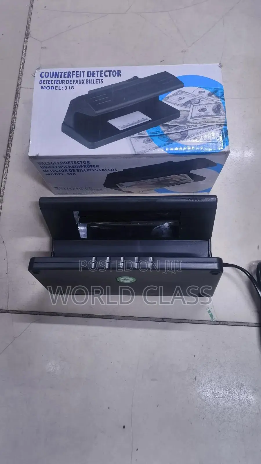 Heavy Duty Counterfeit Detector