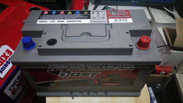 Bost Din 80ah Car Battery Maintenance Free