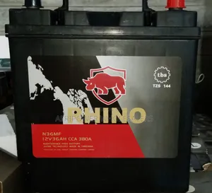 Rhino Ns40/ 36ah Car Battery Mf