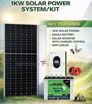 1kva Home Solar Solution Complete With Free Installation and Testing - main view