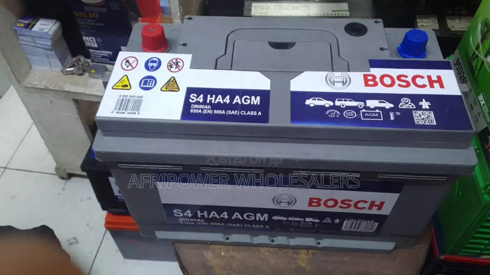 Bosch S4 Din 80 Agm Car Battery Maintenance Free