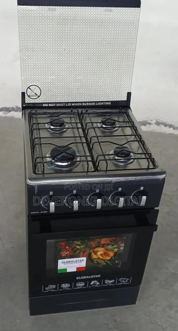 Black 50*55 Globalstar Full Gas Standing Cooker - main view