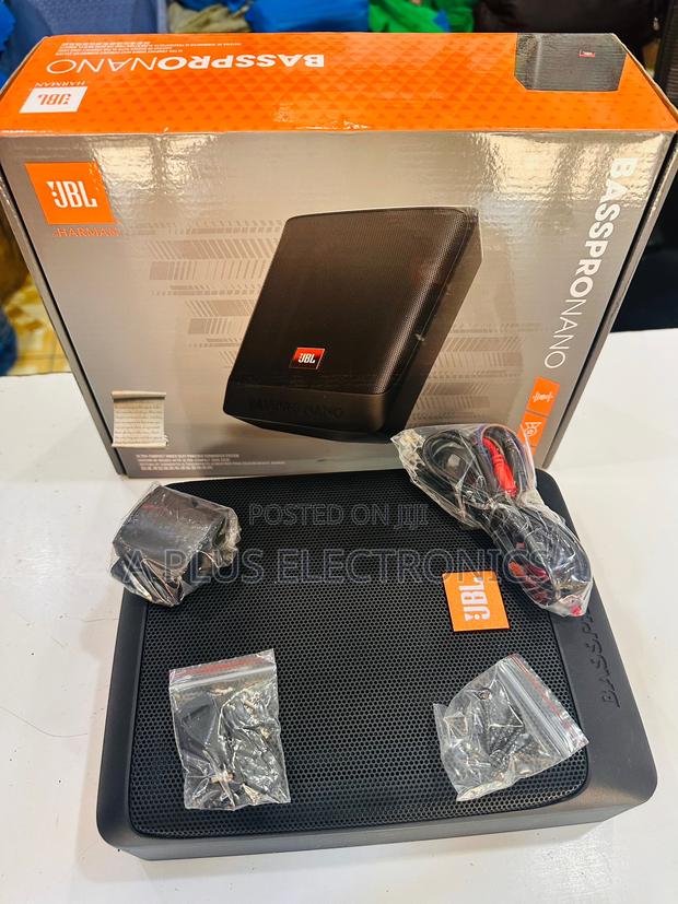JBL Underseat Subwoofer – Powerful Bass, Compact Design - thumbnail 2