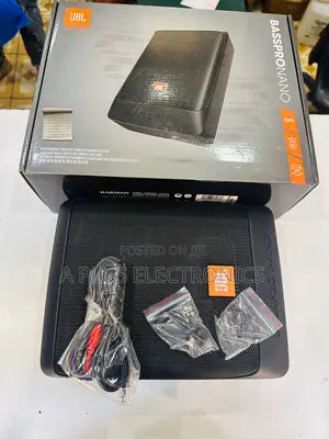 JBL Underseat Subwoofer – Deep Bass Without Taking Space