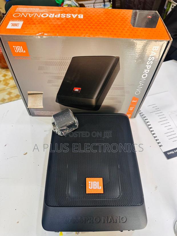 JBL Underseat Subwoofer – Loud, Clear and Durable - main view