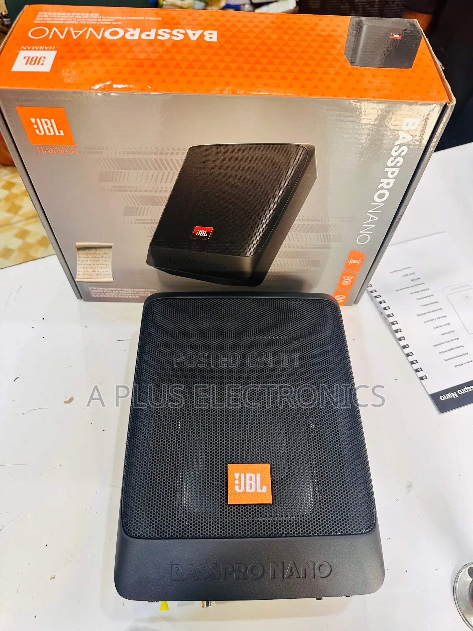 JBL Underseat Subwoofer – Easy Installation, Strong Bass