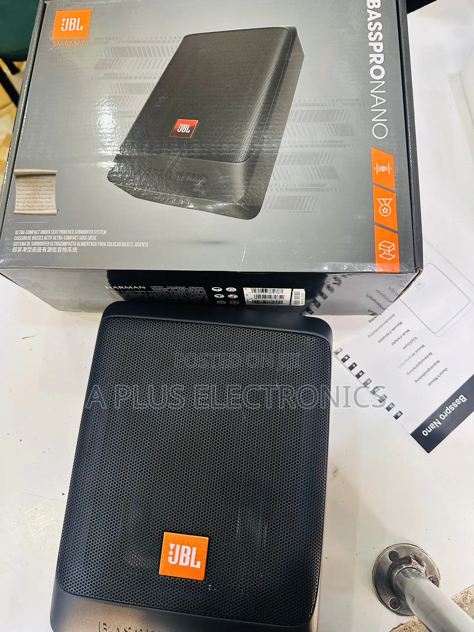 JBL Underseat Subwoofer – Premium Bass Enhancer