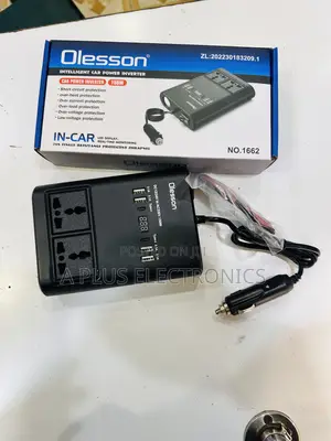 Olesson 1662 Car Inverter 150w – Smart Power Inverter for Auto Use