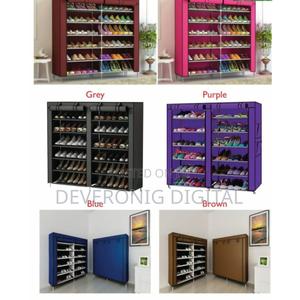 36 Pair Double Column Shoe Racks - thumbnail 2
