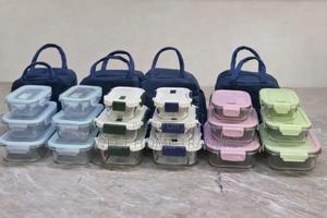 Glass Snack Box With Lunch - thumbnail 2