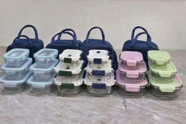 Glass Snack Box With Lunch - main view