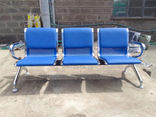 Three-Seater Reception Waiting Bench