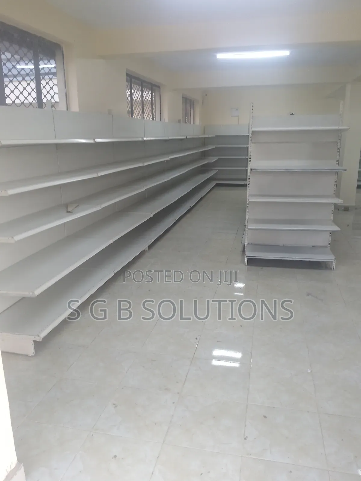 Used Supermarket Shelves