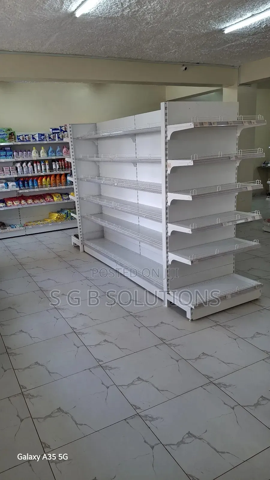 Used Supermarket Shelves