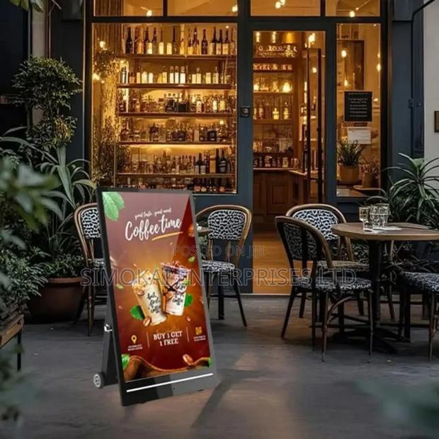 Outdoor Portable Digital Signage 55" - main view