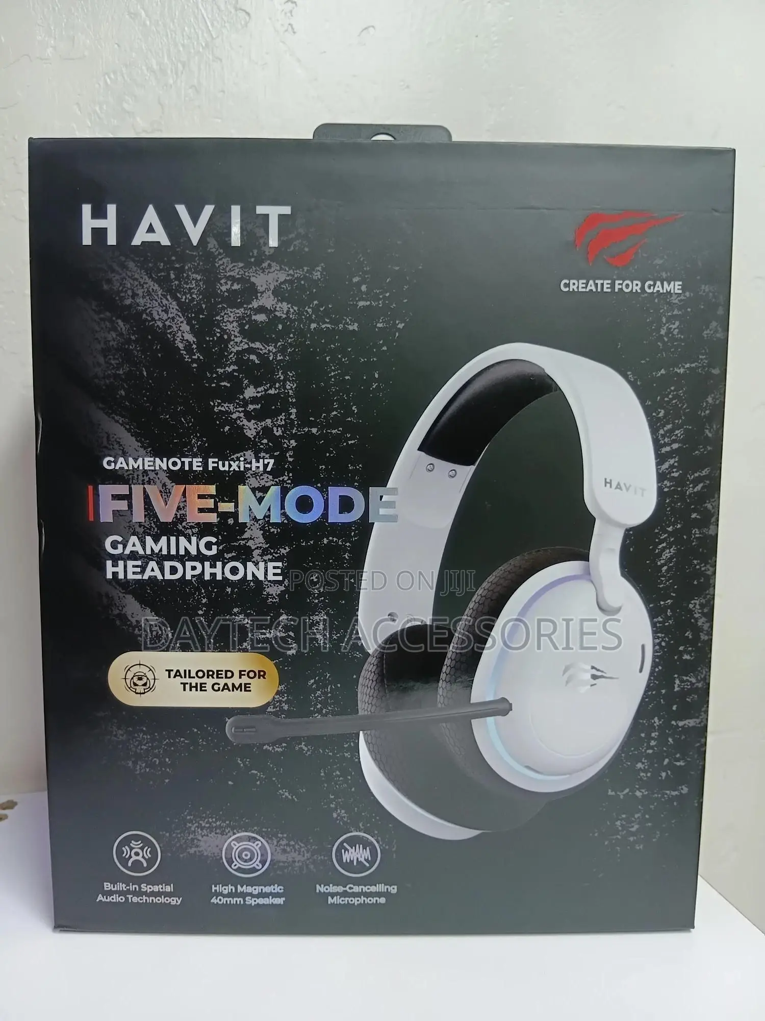 This Is a Havit Gamenote Fuxi-H7 Five-Mode Wireless Gaming Headphone.