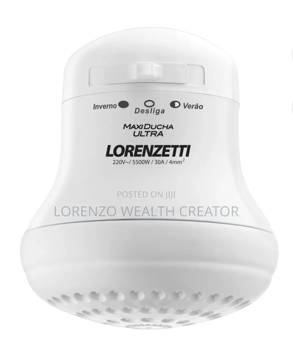 Instant Hot Water Shower Head Ultra Large Size With Pipe