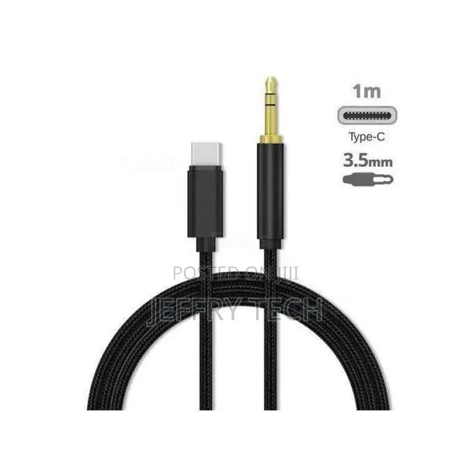 Aux 3.5 to Usb C, Aux Cord to Usb C Compatible With iPhone 15/16/17, G