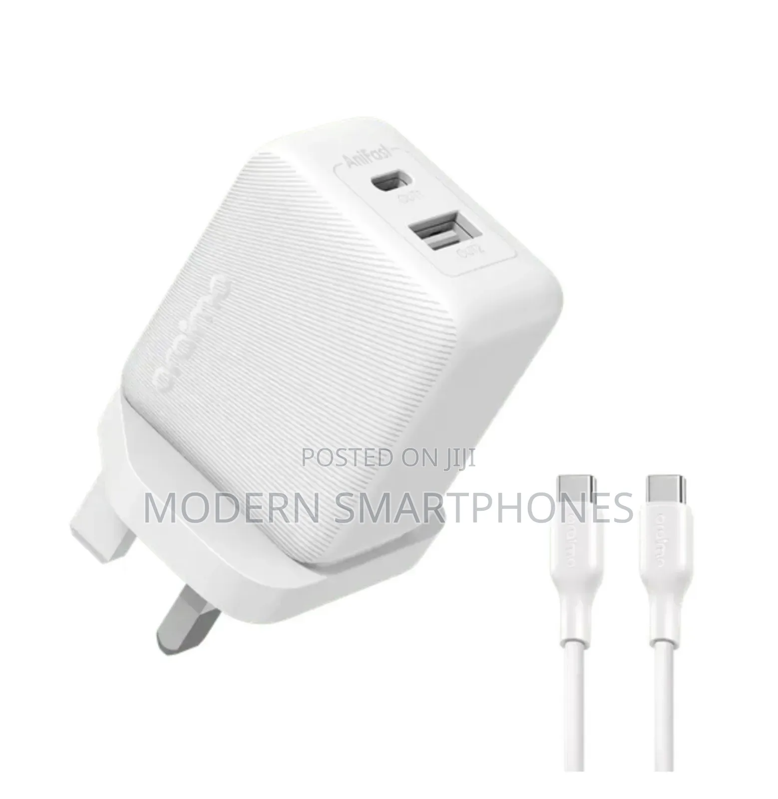 Oraimo Powercube 201 Uk Type Plug 20w Charger Kit