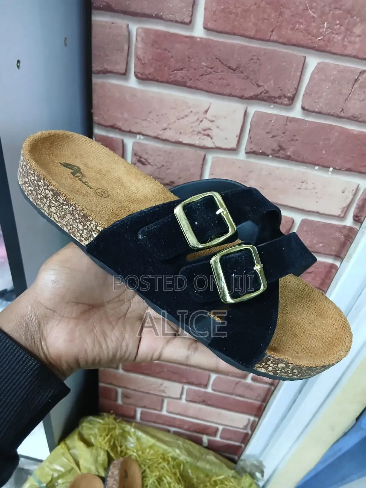 Ladies Duoble Strap Sandles