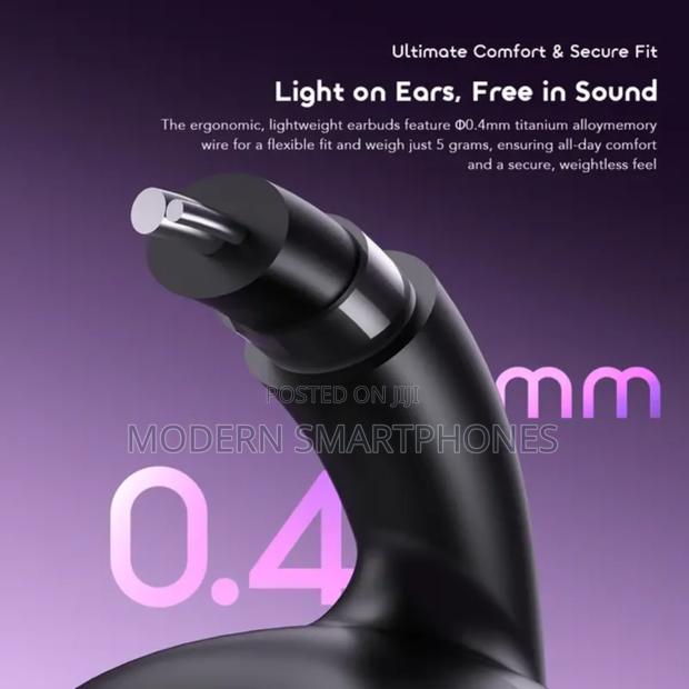Oraimo Opensnap Clip-on True Wireless Earphones - thumbnail 2