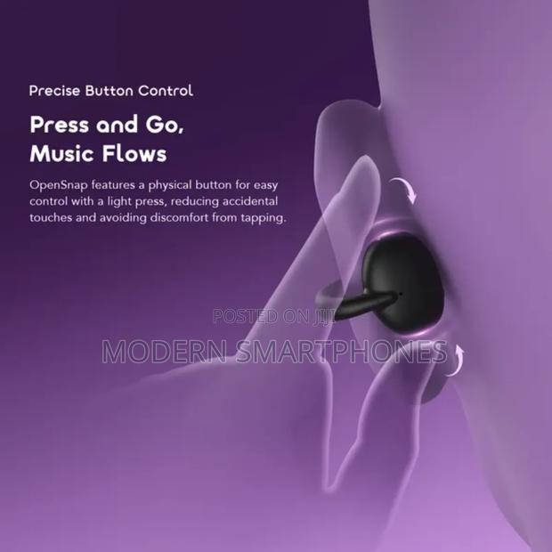 Oraimo Opensnap Clip-on True Wireless Earphones - thumbnail 4