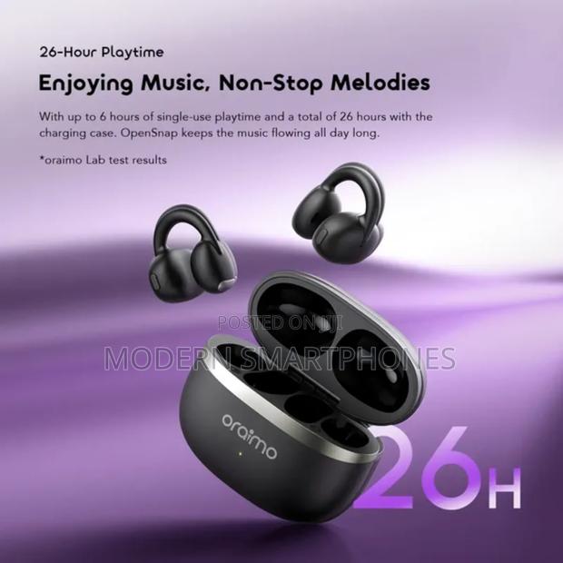 Oraimo Opensnap Clip-on True Wireless Earphones - thumbnail 6
