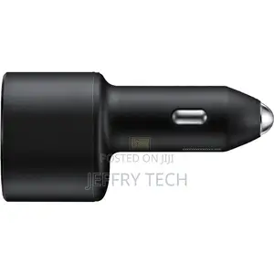 Samsung Original Super Fast Dual Car Charger 45w+15w With Type C to C