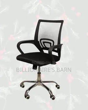Black Compact Ergonomic Chair | Easy Adjustability
