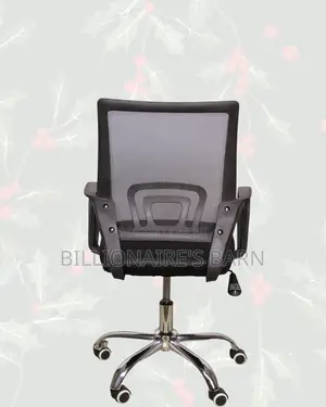 Black Compact Ergonomic Chair | Easy Adjustability