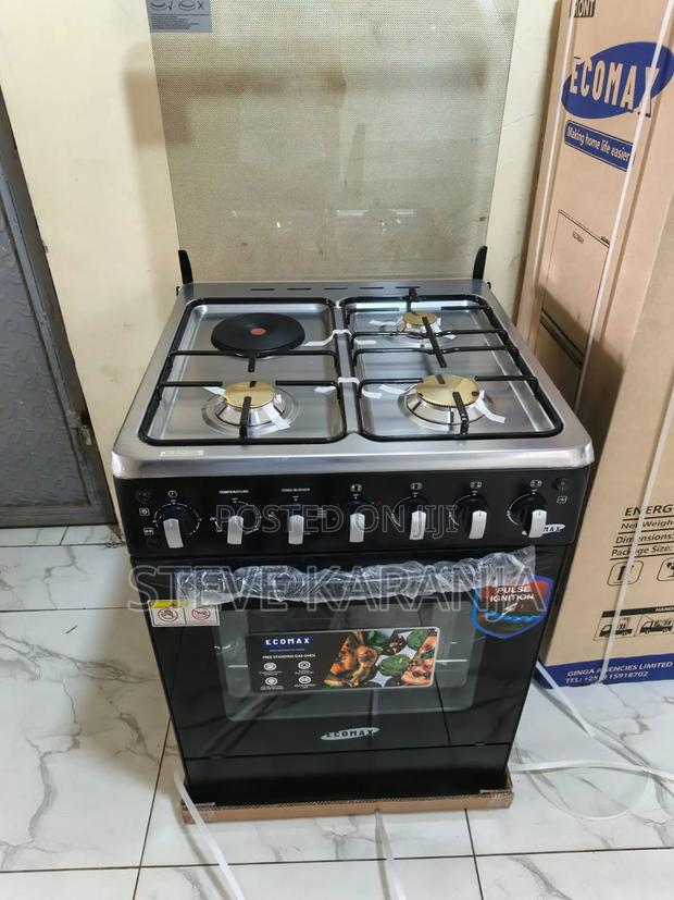Ecomax 3+1 Cooker With Rapid Hotplate - main view