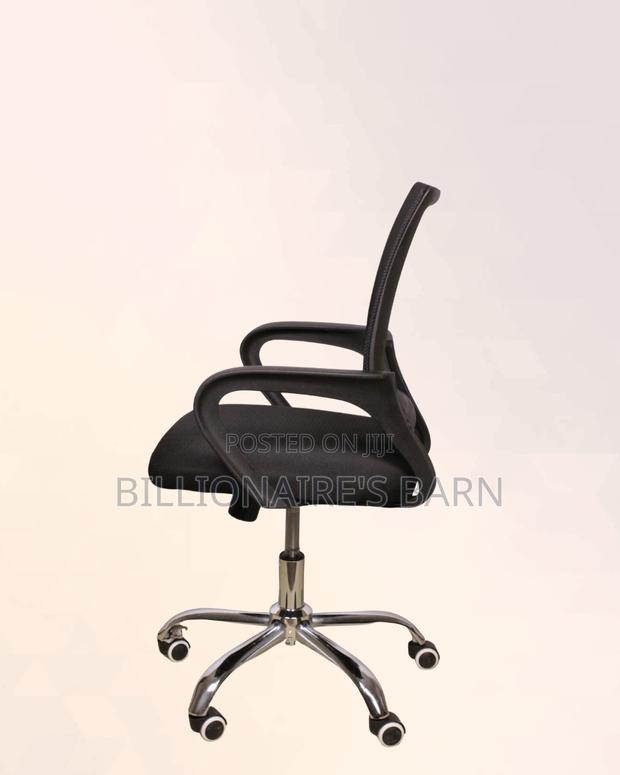 Black Compact Ergonomic Chair | Quiet Movement- Won’T Annoy Your Team