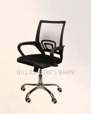 Black Compact Ergonomic Chair | Quiet Movement- Won’T Annoy Your Team