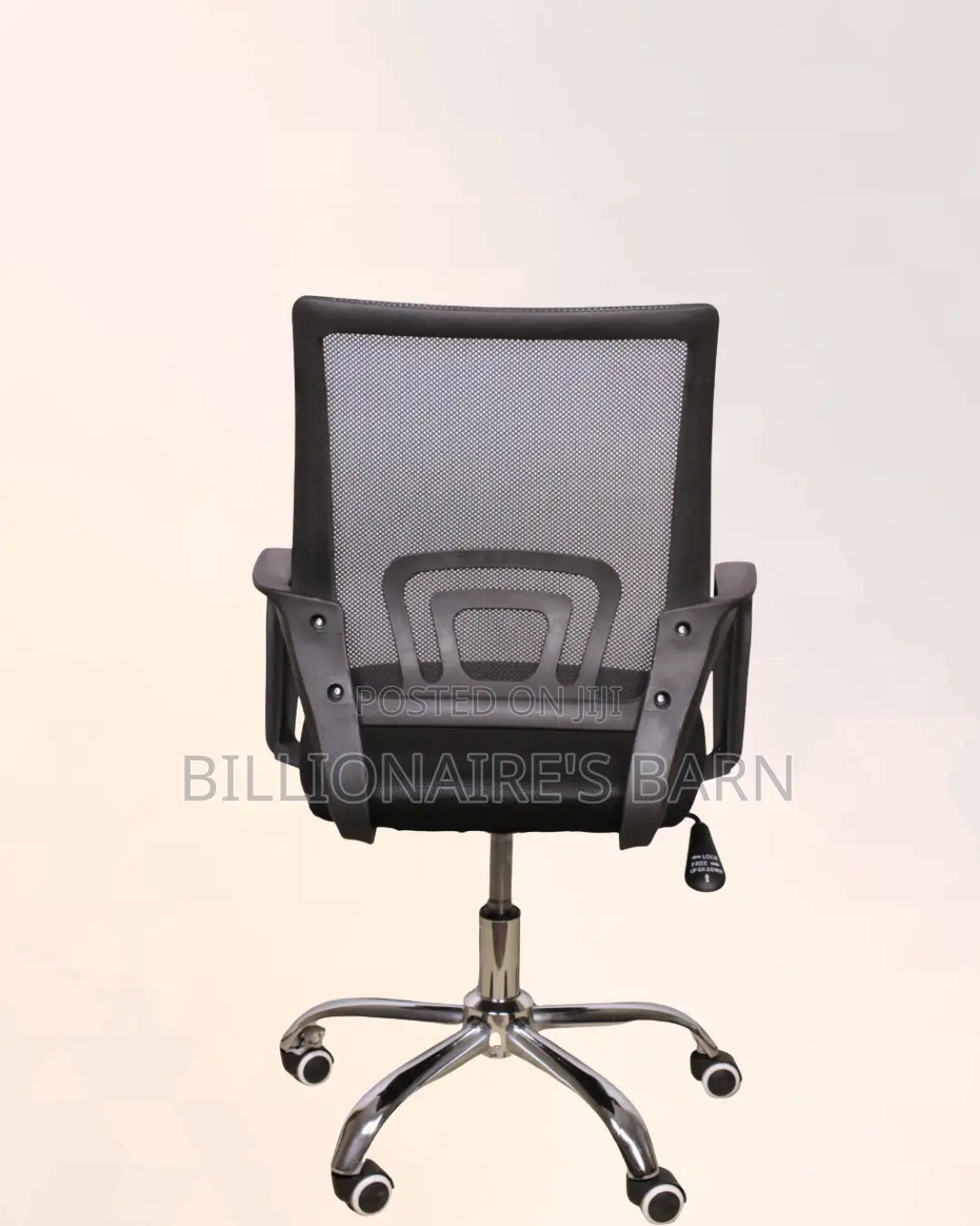 Black Compact Ergonomic Chair | Quiet Movement- Won’T Annoy Your Team