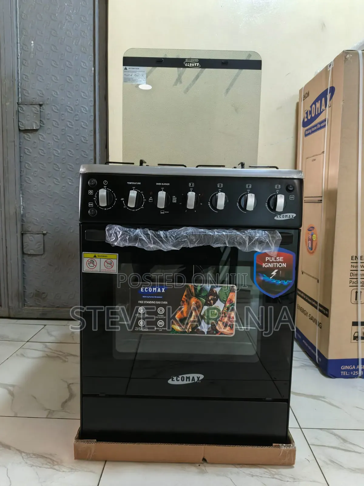 60 by 60 Standing Cooker, Ecomax 3+1