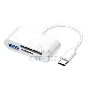 Usb 3.0 Type-C 3-in-1 Otg Card Reader for Phone Computer