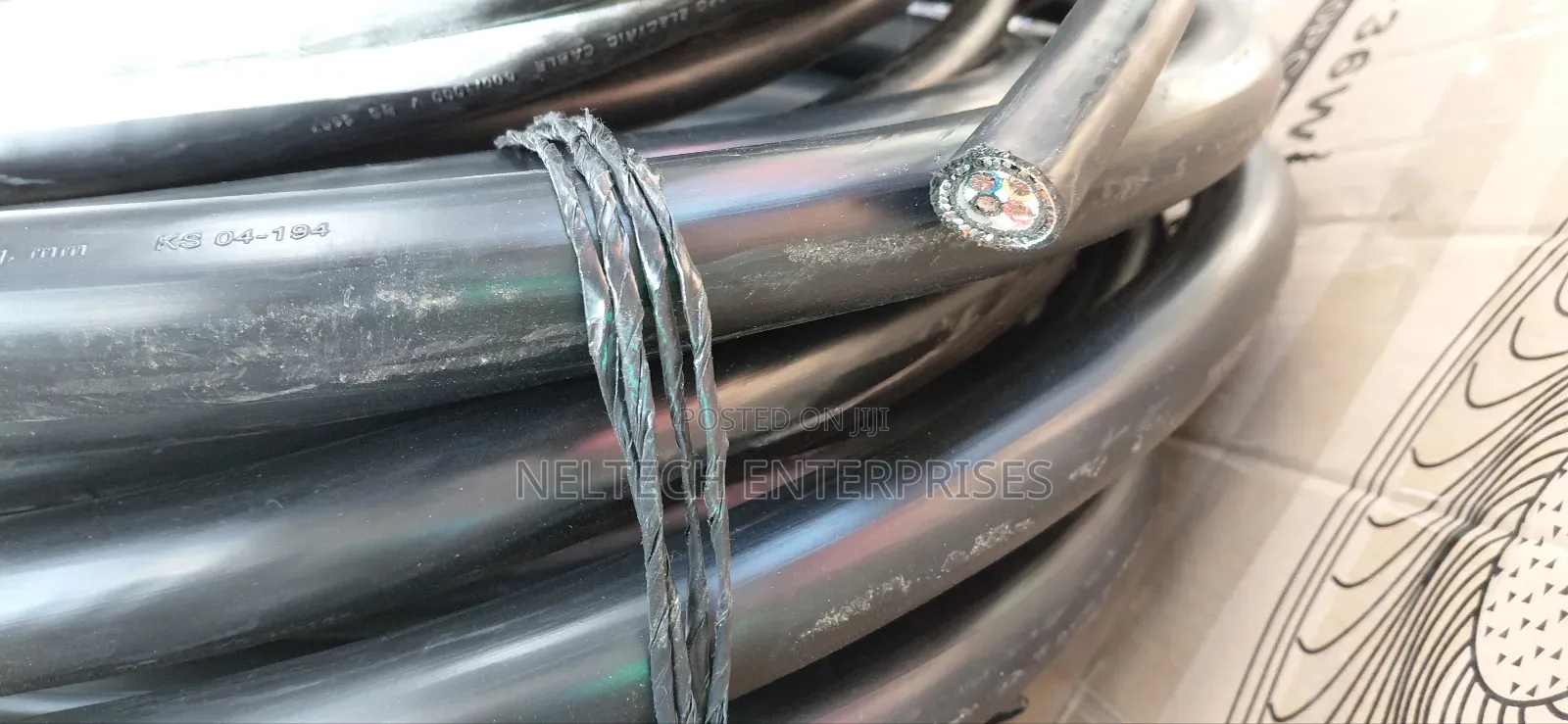 Flex Cable 25 Mm 4 Core