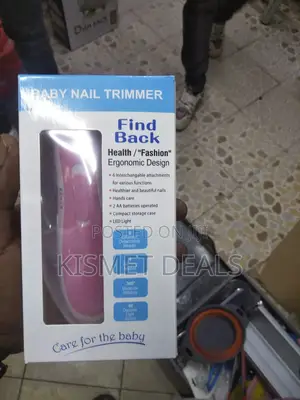 6 Grinder Aa Battery Powered Baby to Adult Nail Trimmer