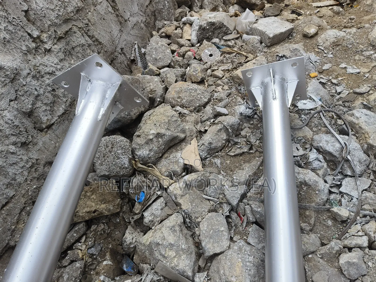 Street Light Poles Fabrication – 3mm to 5mm Steel | Custom Designs