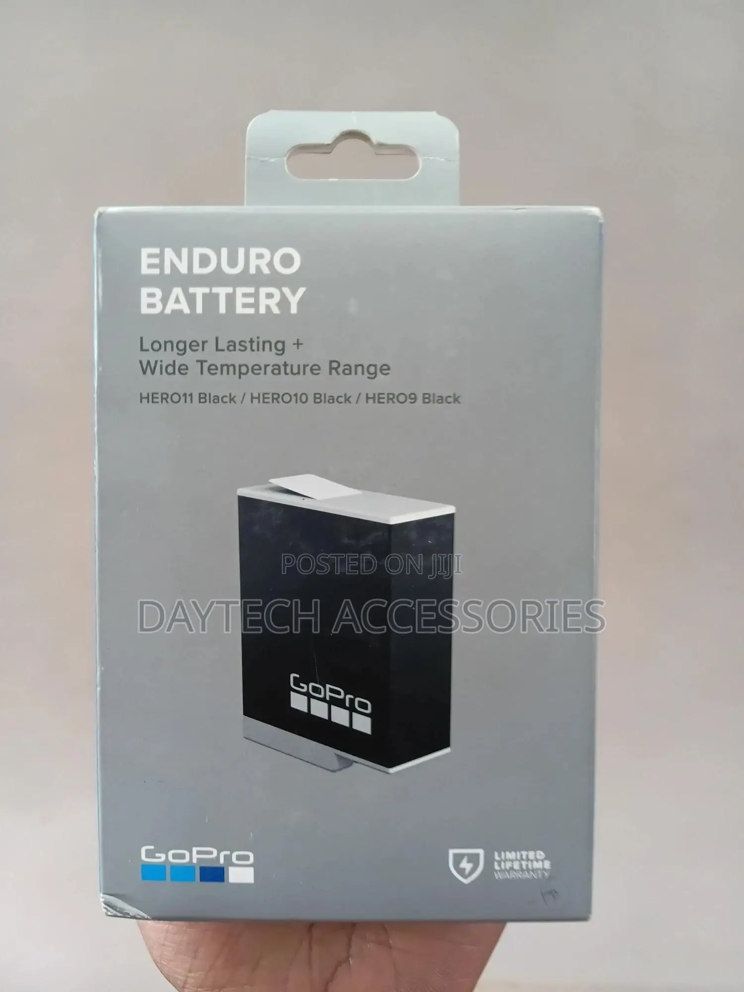 Gopro Enduro Rechargeable Li-Ion Battery for Hero11/10/9 Black