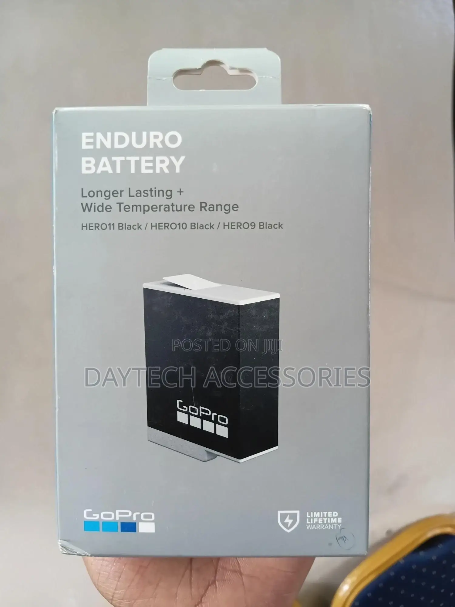 Gopro Enduro Rechargeable Li-Ion Battery for Hero11/10/9 Black