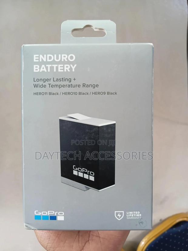 Gopro Enduro Rechargeable Li-Ion Battery for Hero11/10/9 Black