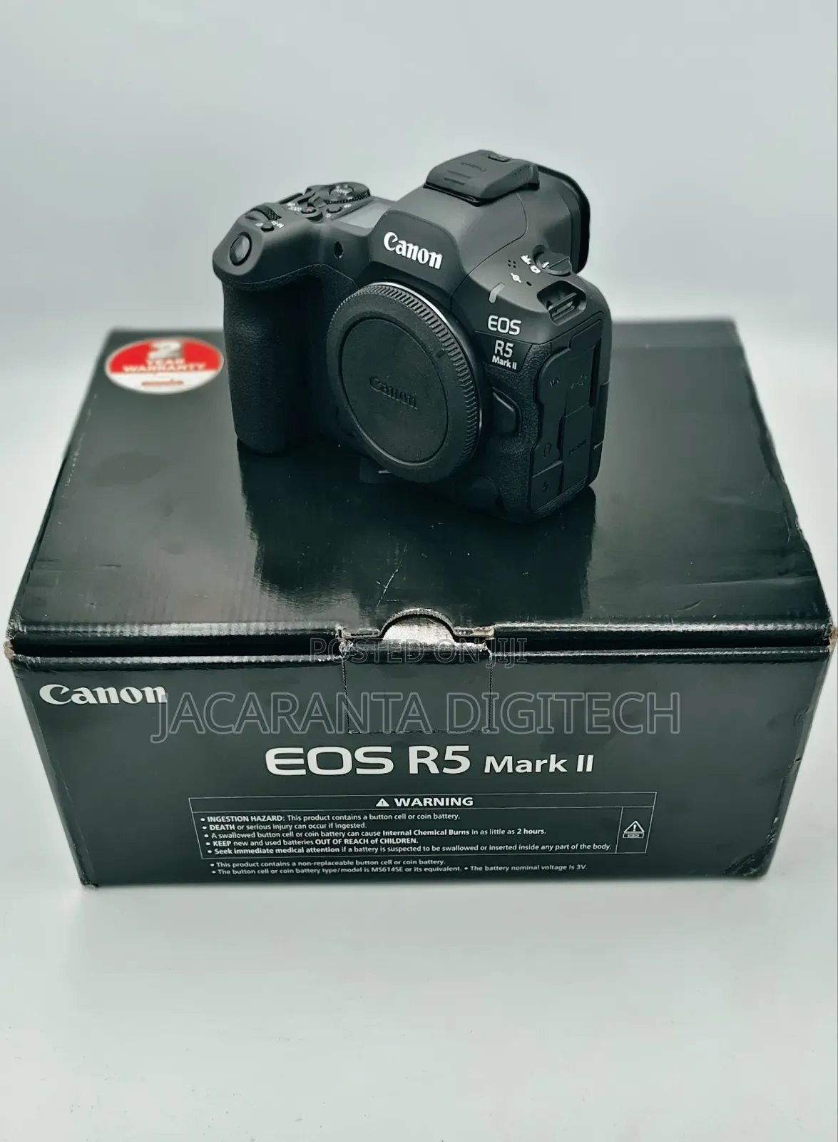 Canon Eos R5 Ii Mirrorless Camera (Body Only)