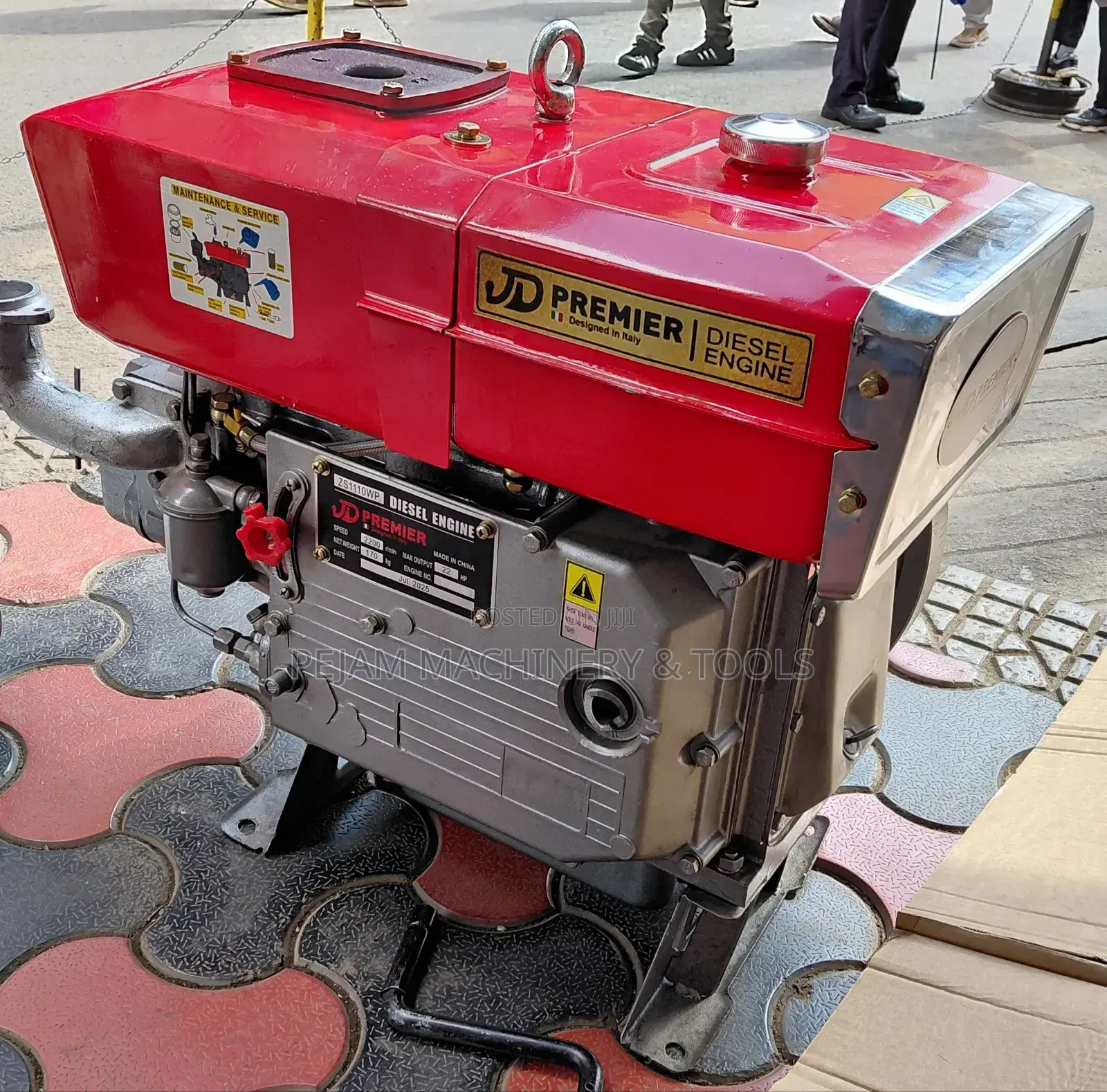 Jd1110wp Premier Diesel Engine 22hp Water-Cooled