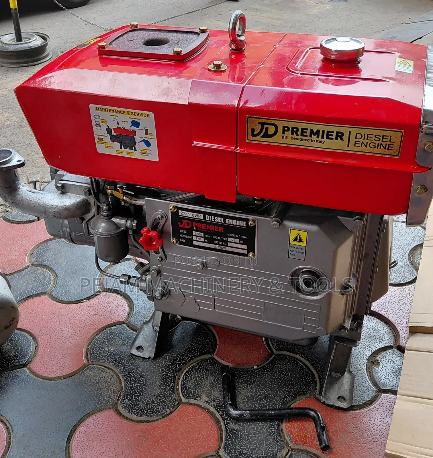 Jd 20hp Premier Diesel Engine Watercooled